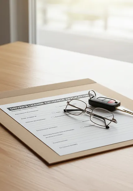 Unterstützung bei der Führerscheinumschreibung